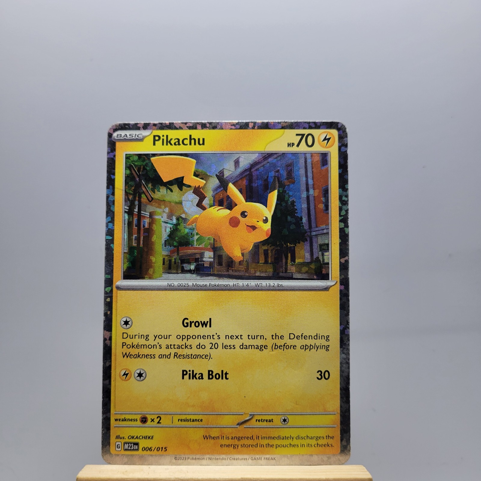 2023 Pokemon M23 EN Pikachu 006/015 holo