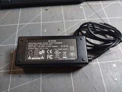 Netzteil 12V 2,5A Icon Platform M X + Qcon X XS GP305B-120-250