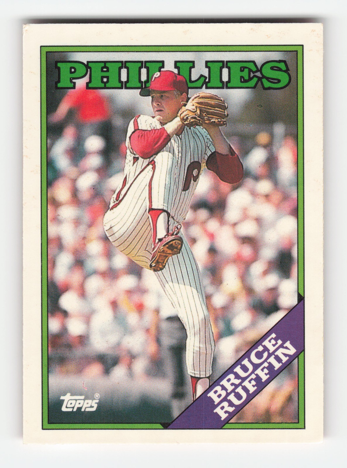 1988 Topps Collector's Edition (Tiffany) #268 Bruce Ruffin Near Mint or Better
