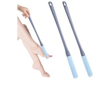 2pcs Toe Cleaning Brush, Long Handle Toe Seam Massage Brush Soft Shower Foot ...