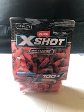 Zuru X Shot Pro Series Half Length Air Pocket Darts 100 count Refill Package NEW