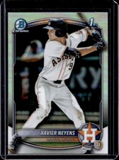 2025 Bowman Draft Xavier Neyens Chrome Refractor 1st Prospect #BDC-2 Astros