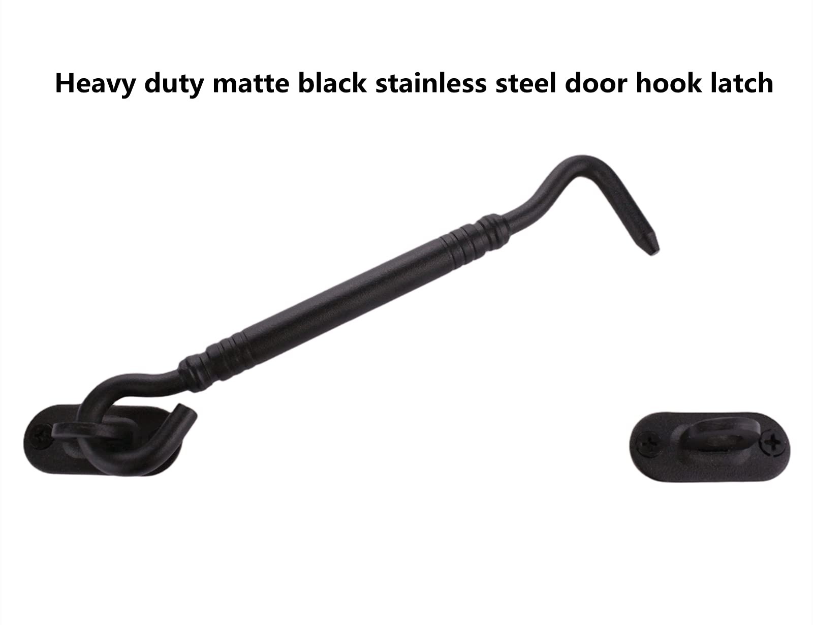 6 Barn Door Lock Sliding Door Lock Barn Gate Latch Stainless Steel Hook Lock ...