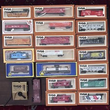 Buy Vintage Toys like Large Set of over 35 Vintage Tyco Trains w Original Box from eBay