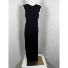 ENZA COSTA JERSEY KNIT MAXI SLEEVELESS DRESS Twisted back