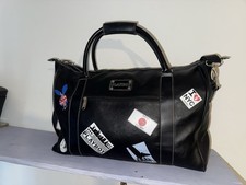 Y2K Playboy Graphic Luggage Travel Duffle Bag | Large Capacity, Near Mint