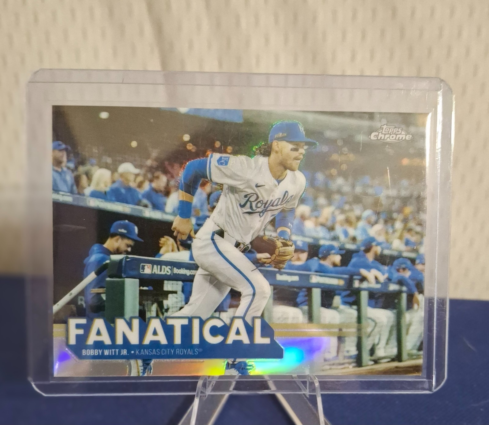 2025 Topps Chrome Fanatical SSP Card Bobby Witt Jr. #FAN-1 Kansas City Royals