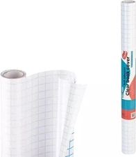 Contact Paper Clear, 13.5” x 5-Feet, Transparent Self Adhesive Book and Textbook