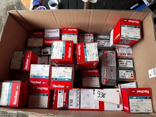 Baumarkt Restposten Lagerauflösung Fischer TOX Dübel & Schrauben Nr. 936