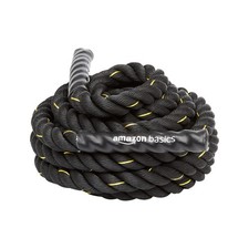 Battle Rope for Home Gym Workout, Exercise Training Equipment, 1.5 Inch x 30