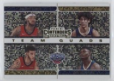 2019 Contenders Team Quads Brandon Ingram Jaxson Hayes Zion Williamson #19 11y7