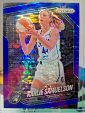 Karlie Samuelson 2025 WNBA Prizm  #102 Blue Pulsar Minnesota Lynx 178/199