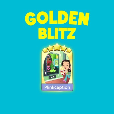 PLINKCEPTION - 5 STAR STICKER GOLDEN BLITZ MONO GO EVENT
