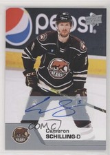2020-21 Upper Deck AHL Auto Cameron Schilling #124 Auto 04hp