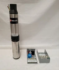 Red Lion 12 GPM 3/4 HP 4-inch 3-Wire Submersible Deep Well Pump With Control Box
