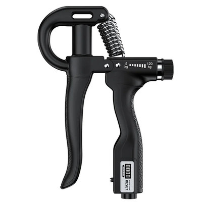 5-120Kg Adjustable Heavy Hand Grip Set Strengthener Finger Expander Arm Wrist Fo