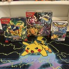 Crown Zenith (1), Paldean Fates (1), Silver Tempest (1) Booster Bundle, SEALED!!