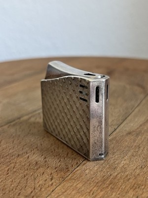 Vintage | Maruman  DL-11  silver plated Gasfeuerzeug aus Japan