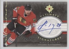 2006-07 Ultimate Collection Ultimate Signatures Martin Havlat #US-MH Auto 4kz