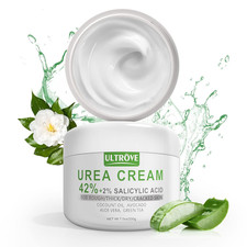 Urea Cream 42 with 2 Salicylic Acid, Callus and Dead Skin Remover, Deeply Mois