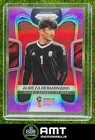 2018 Panini Prizm World Cup #109 Alireza Beiranvand Purple 17/99 Iran