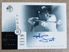 2001 SP Authentic Sign of the Times Adam Scott Auto PGA #AS Autograph