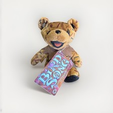 GRATEFUL DEAD BEAN BEAR - BY LIQUID BLUE - "BIRD SONG" BEAR - NEW WITH TAGS RARE