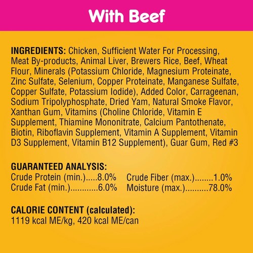 Pedigree Chopped Ground Dinner Wet Dog Food Variety Pack, 13.2 oz 24 Cans - Picture 6 of 7