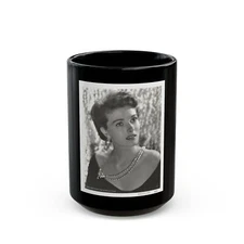 Paula Raymond #30 (Vintage Female Icon) Black Coffee Mug