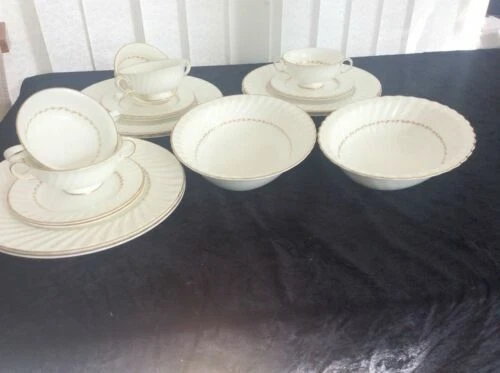 Royal Doulton Porcelain White Soup Bowls