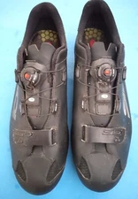 SiDi Sixty Carbon Vent 45.5 EU / 11 US mens Black  3-bolt road shoes 60