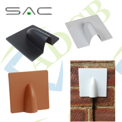 10x Brick Burst Blast Cover Plate Terracotta for Cable Wall