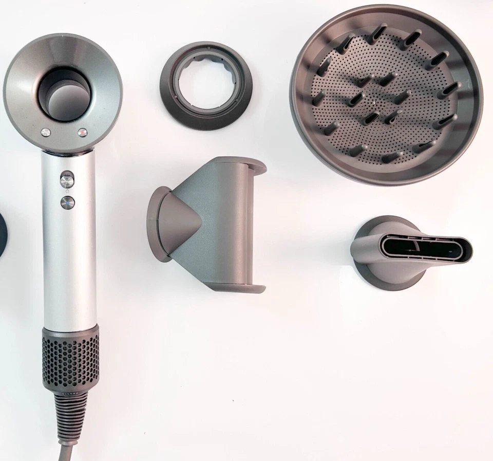 Dyson Supersonic Hair Dryer w. 4 Styling Attachments - Colors USED - Image 2 of 4