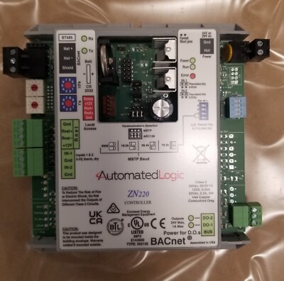 New Automated Logic ZN220 Fully Programmable Zone Board Controller ARCnet BACnet