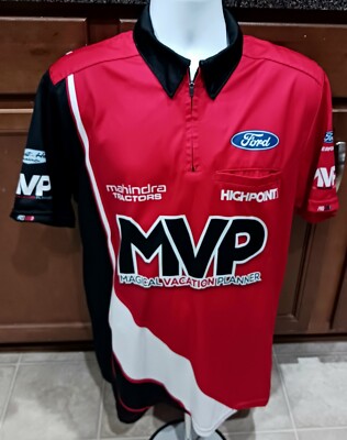 Stewart-Haas Racing Lrg Magical Vacation Planner Ford Briscoe Crew Shirt NASCAR