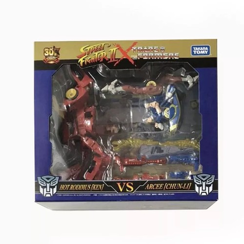 SALE Transformers & Street Fighter 2 HOT RODIMUS Ken vs ARCEE ChunLi - Picture 3 of 7