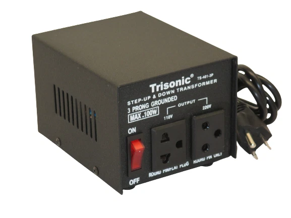 100 watts new  step up /down voltage converter transformer 110v to 220v adapter - Image 2 of 4