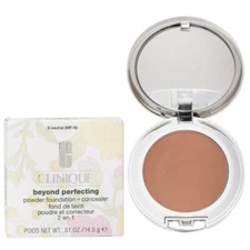 Clinique Beyond Perfecting Powder Foundation+Concealer-#09 Neutral14.5g #dkau