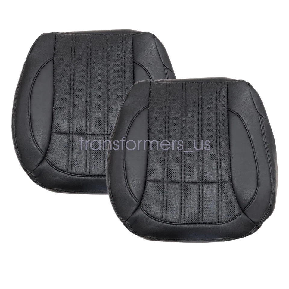 Cubierta de asiento inferior negra para conductor y pasajero Mercedes Benz GL350 GL450 2013-16 Foto 3 de 4