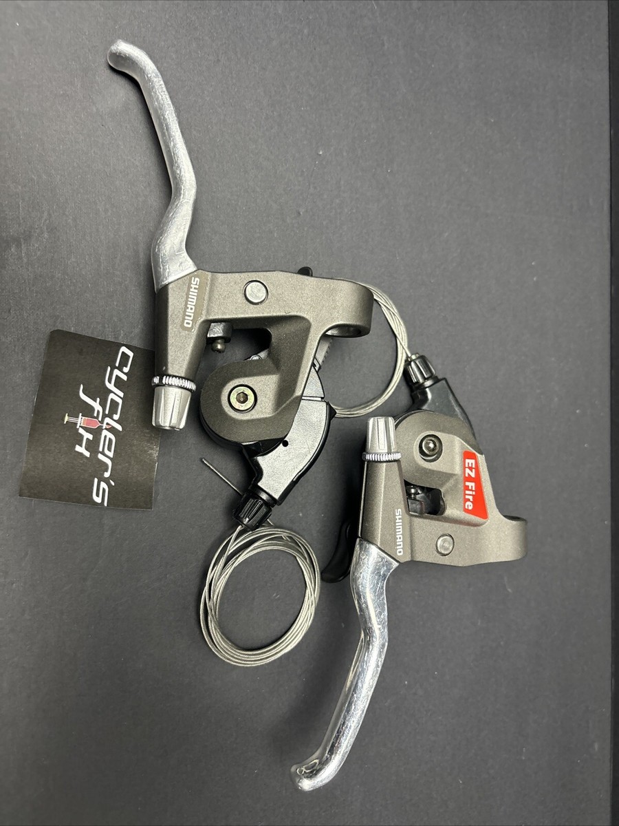 NOS Shimano 3x7 Spd EZ Fire Shifter Lever Set SB-M290 Bike