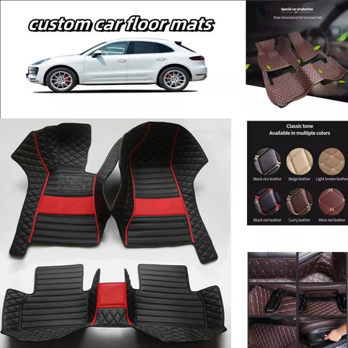 Custom Fit For Infiniti All Models Car Floor Mats Luxury Carpets All Weather Rug - Bild 68 von 76