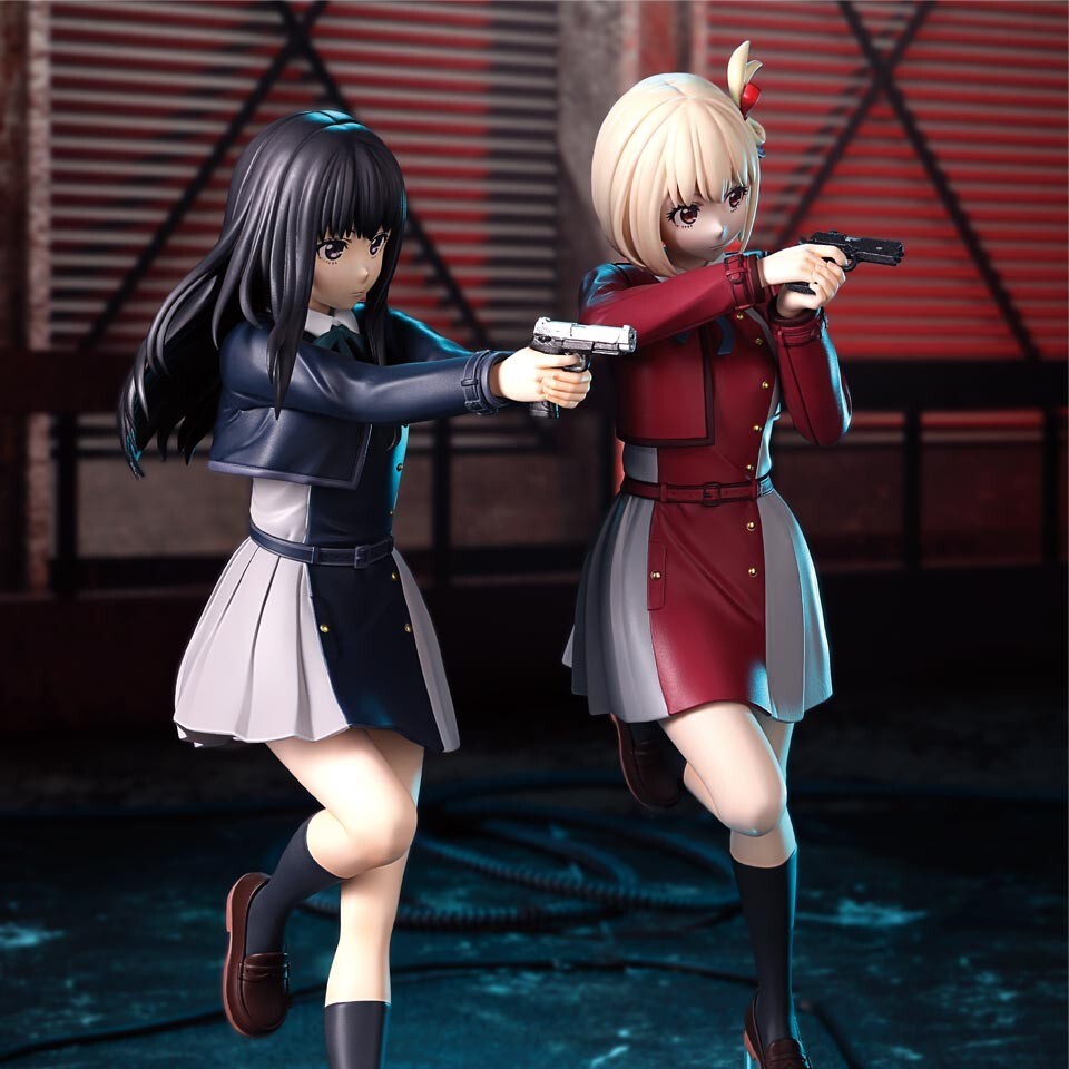 Furyu Lycoris Recoil Trio-Try-iT Figure Takina Inoue