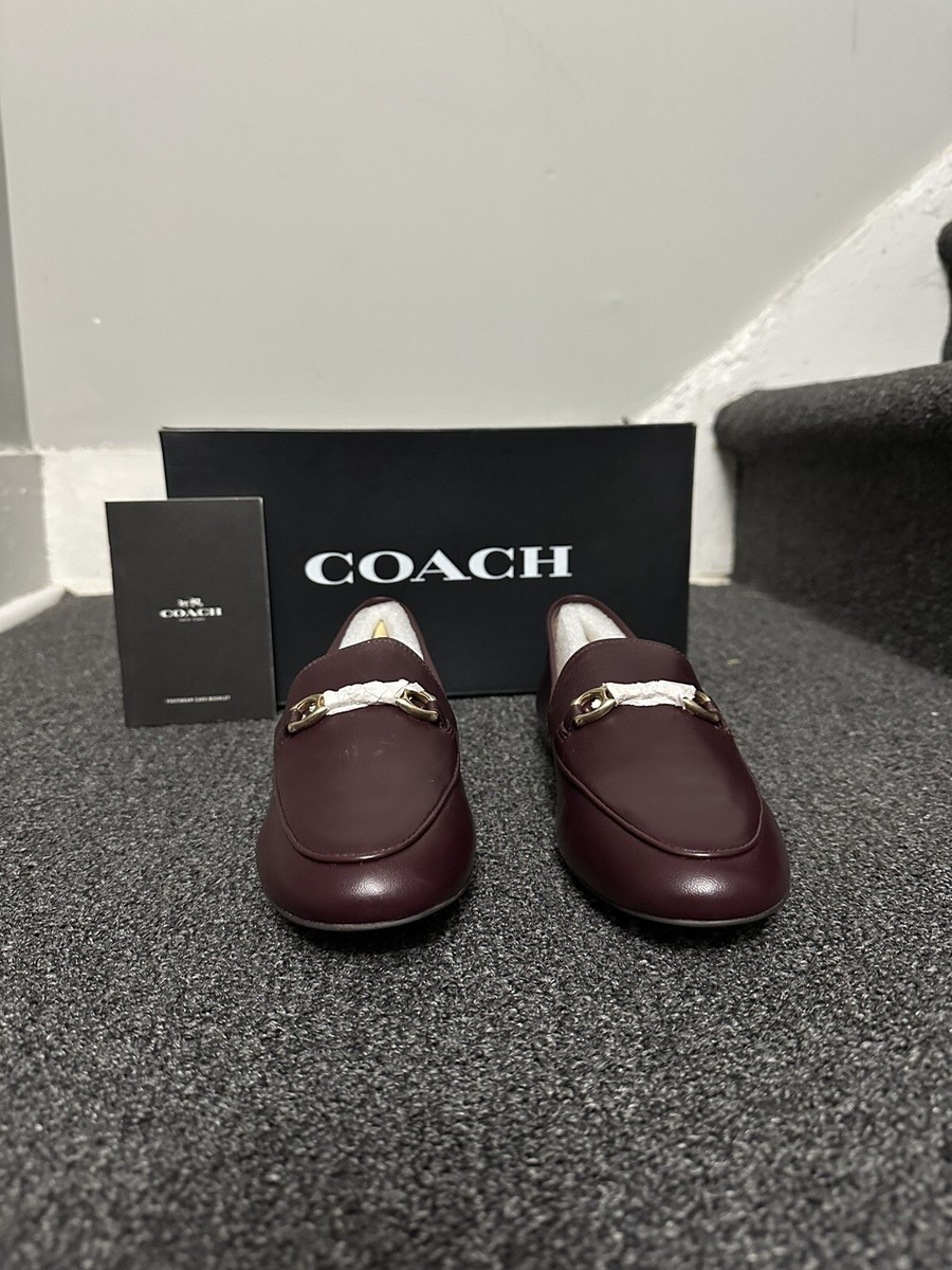 COACH Haley Leather Loafer ブラック 8 US Coach | Shoes | Haley Leather Loafer Us Size 8 Black | Poshmark