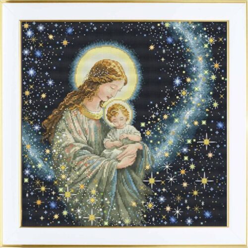 Counted Cross Stitch Kit Mother's blessing DIY Unprinted canvas - Picture 1 of 1