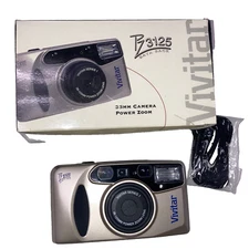 Vivitar PZ3125 35mm Point & Shoot Film Camera with Power Zoom Lens