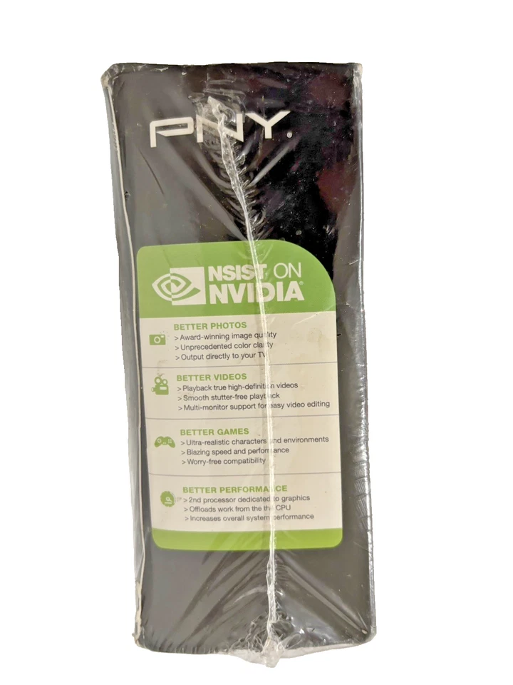 NEW PNY NVIDIA GeForce VERTO PCI Express 9500 GT 1024MB Graphics Card - Sealed - Image 4 of 4