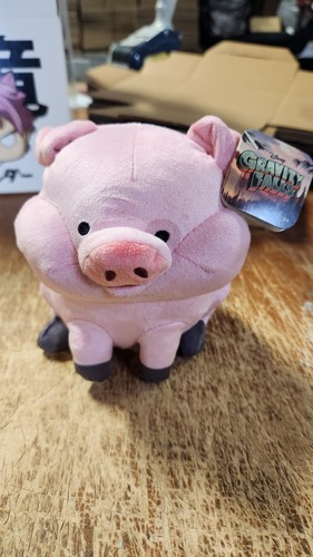 4x JUEGO COMPLETO DE PELUCHE GRAVITY FALLS 8" DISNEY AUTÉNTICO CIFRADO DE BILLETES NUEVO EN BOLSA - Imagen 5 de 7