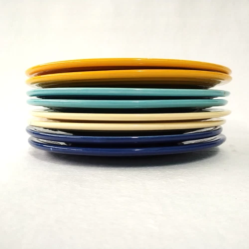 VTG Genuine Fiesta Ware HLO USA 9.5" Dinner Plates No chips