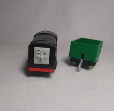 DIESEL Engine & Car Glow in the Dark TrackMaster Thomas & Friends Set ☆works☆