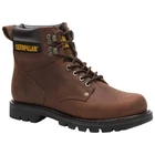 Caterpillar Men's Second Shift Waterproof Work Boots Slip Resistant Leather World